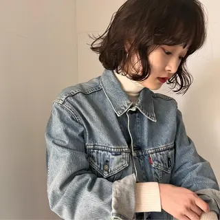 ショート 暖色/パーマ 🌼クニトウメイのヘアスタイル