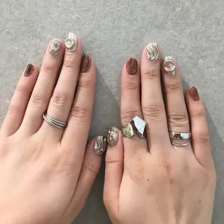 ネイル 【似合わせ提案】鈴木 舞のネイルデザイン