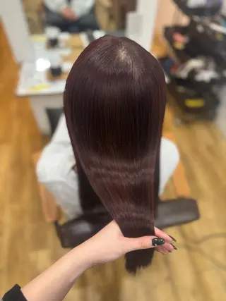 ロング カラー 髪質改善/縮毛矯正 kyoka🤖のヘアスタイル