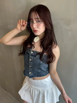 ロング 韓国 / 中国ヘア 🦋Noniのヘアスタイル