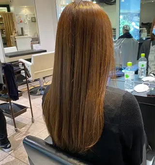 ロング Yu シールエクステのヘアスタイル