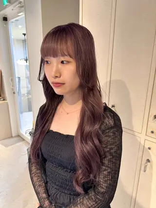 ロング カラー 髪質改善スペシャリス ト長尾勇弥/梅田中津のヘアスタイル