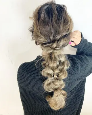 ロング ショート&ボブ井上 菜樹のヘアスタイル