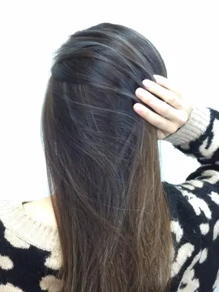 ロング カラー Annon プライベートサロンのヘアスタイル