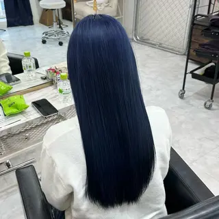 ロング カラー 💎艶々ハイトーン MOE💍🤍のヘアスタイル