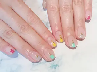 ネイル LUKE所属・もとまつ さちこのネイルデザイン