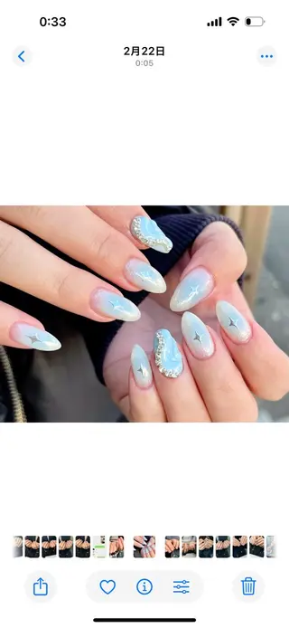 ネイル 宮澤 朱里のネイルデザイン