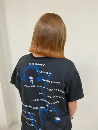 ミディアム 宮澤 泉のヘアスタイル