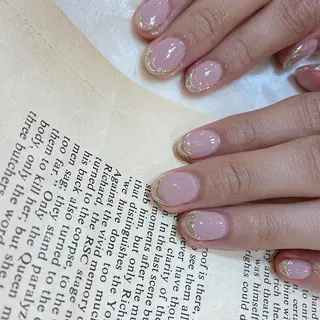 ネイル 𝕄𝕚𝕪𝕦🤍 自由が丘⌇パラジェルのネイルデザイン