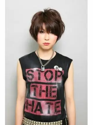 ショート Homie 所属・★竹本 千春★のヘアスタイル