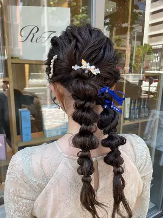 ヘアアレンジ ヘアアレンジ 🌿あがりれいなのその他イメージ