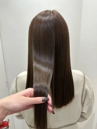 ミディアム カラー 🍓韓国ヘア レイヤ ーカット🍓笠原 葵のヘアスタイル