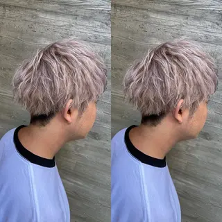 ショート カラー オージュアソムリエ DAIKI⭐️のヘアスタイル