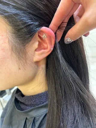 💎耳ツボジュエリー ×銀座美容室💎のヘアスタイル