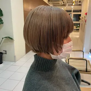 ショート 透明感カラー/ 寺田千雅子のヘアスタイル