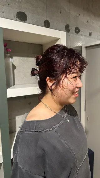 カラー Dunk hair house所属・Deguchi Momokaのヘアスタイル