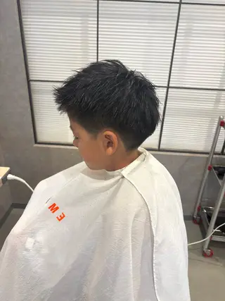ショート メンズ キッズ FRAME/ 岡本佳奈のヘアスタイル