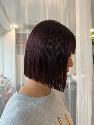 ショート カラー ブリーチ/ベージュ /レイヤー/ひよりのヘアスタイル