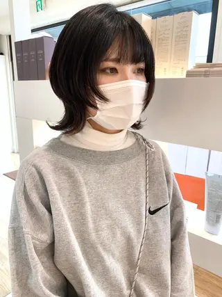 ミディアム 🫧ウルフカット/ 畑中結衣🫧のヘアスタイル