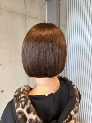 ミディアム カラー ヘアアレンジ 美髪・艶カラー・ ボブ・リクト💥のヘアスタイル