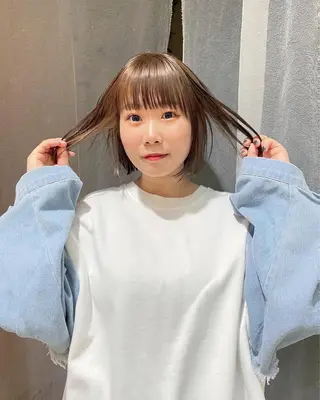 ショート ボブ/ショート 吉田竣のヘアスタイル