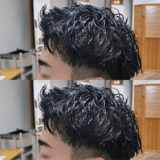 ショート パーマ メンズ Koki/ メンズ特化のヘアスタイル