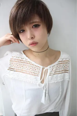 ショート カラー パーマ 美容室tuuli 大名店所属・tuuli トゥーリのヘアスタイル