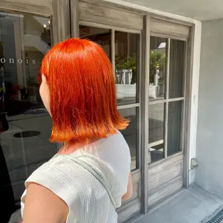 ミディアム 【脱白髪染め】【髪質 改善】仲井槙一のヘアスタイル