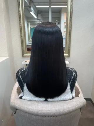 ロング 髪質改善/縮毛矯正 アンナ🍊のヘアスタイル