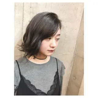 ミディアム カラー センスをお届けします 大谷将生INFPのヘアスタイル