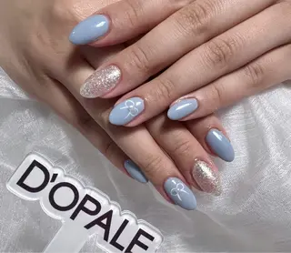 ネイル D‘OPALEサロン所属・長さ出し専門店 上野kkのネイルデザイン