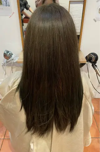 ロング 坂元 心愛のヘアスタイル