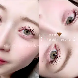 マツエク・マツパ 心斎橋🤍韓国.美眉 パリジェンヌ R..のマツエク・マツパデザイン