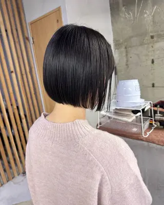 ショート カラー ボブ支持率NO1 🌈CHIKAのヘアスタイル