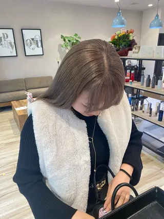 カラー Misaki ║ツヤカラーのヘアスタイル