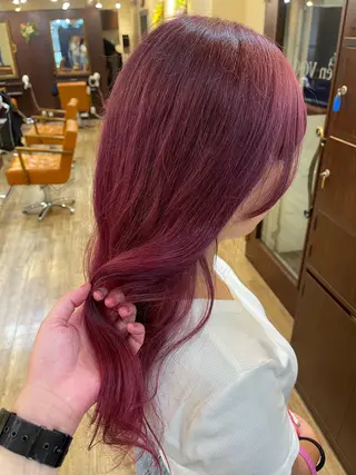 カラー envogue ゆりのヘアスタイル