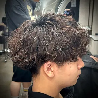 メンズ 革命🔥ツイスパ/フ ェザー特化SHOTAのヘアスタイル