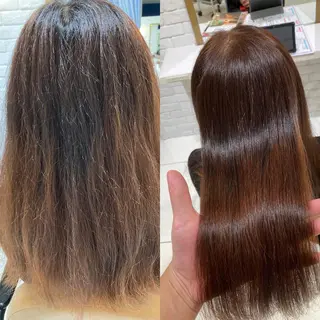 セミロング 落合孝臣/新潟駅南 /髪質改善のヘアスタイル