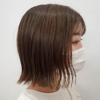 カラー 滝 菜々子のヘアスタイル