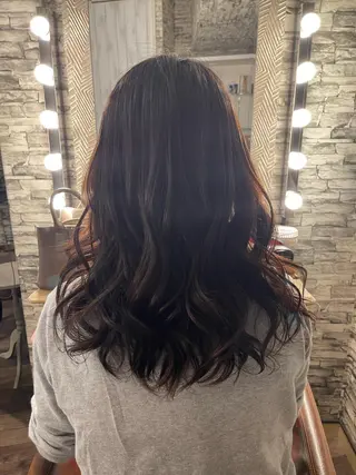 ミディアム ヘアアレンジ hair make  Lucciのヘアスタイル