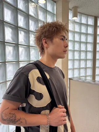 メンズ 松村明門/メンズ カット/メンズパーマのヘアスタイル