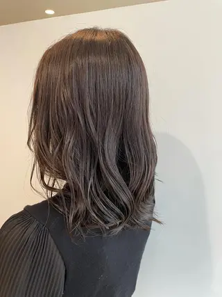 セミロング バレイヤージュモデル 小林匠❤️‍🔥のヘアスタイル