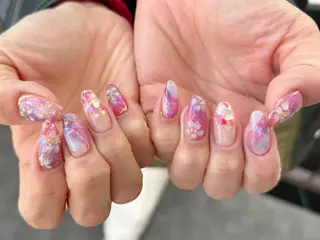 ネイル nail&eyelashsalon atelier fam上本町店所属・アトリエ FAMのネイルデザイン