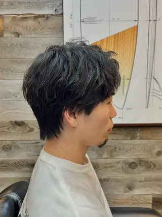 メンズ フクヤマ サクラのヘアスタイル