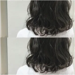 ミディアム circus by KENJE 町田店のヘアスタイル