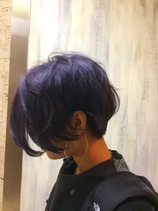 ショート カラー ALLEN hair 京橋店のヘアスタイル