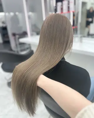 ロング カラー パーマ ヘアアレンジ メンズ キッズ ♥️韓国ヘア レイヤー♥️ゆりのヘアスタイル