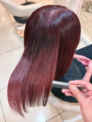 ミディアム 高橋 佑のヘアスタイル