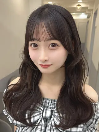 ロング リルミーミュエナ💎 大須/矢場町/上前津のヘアスタイル