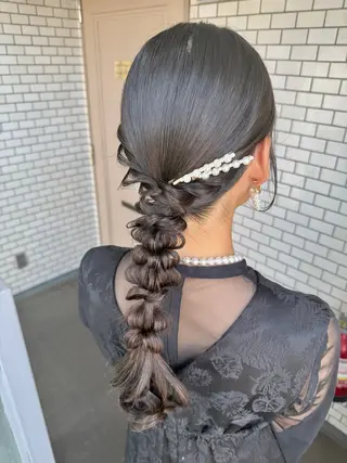 ヘアアレンジ 🎀韓国ヘアメイク /参列ヘア/neneのその他イメージ